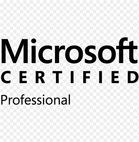 Download Free Png Microsoft Certified Professional Logo Png Microsoft