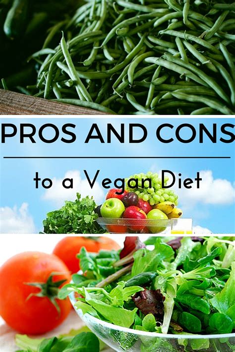 pros and cons of a vegan diet