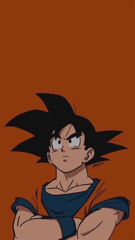 Aesthetic Goku Wallpapers Wallpaper Cave