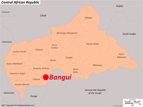 Bangui Map Central African Republic Detailed Maps Of Bangui