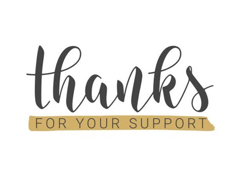 Thank You For Your Support Stock Photos Pictures And Royalty Free Images