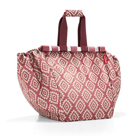 + viele praktische innenfächer, so dass sich der inhalt gut ordnen und alles rasch finden lässt. reisenthel easyshoppingbag diamonds rouge ...