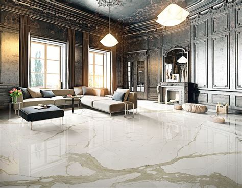 Porcelain Stoneware Flooring With Marble Effect Marmi Cento2cento