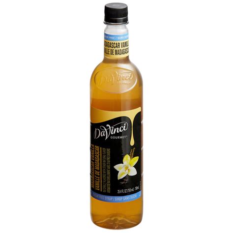 Davinci Gourmet Sugar Free Madagascar Vanilla Flavoring Syrup Ml