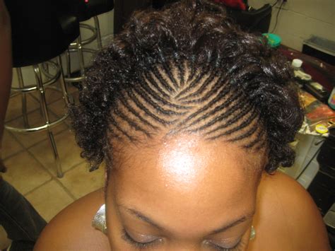 Ideal for box braids, micro plaits, basket weave cornrows, singular dreads and more. cornrows with sew-in | Express Braiding is an African Hair ...