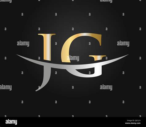 Initial Monogram Letter Jg Logo Design Vector Jg Logo Design Template