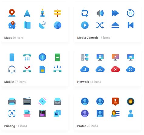 Icons8 Released About 1000 Icons In New Style Inspired By Fluent Design