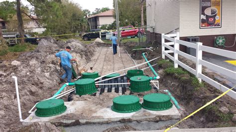 Connect your rv dump line into the septic system. ATU System with Geoflow Drip Irrigation | Southern Water and Soil