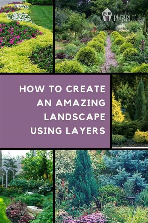 Landscape Layering How To Create An Amazing Landscape Pretty Purple Door