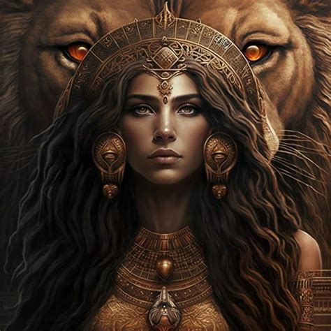 Sekhmet Egyptian Goddess Of Magic And Medicine Donna Guerriera