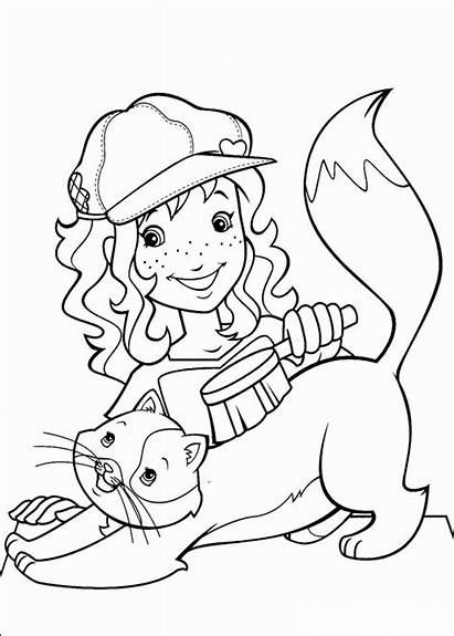 Holly Hobbie Coloring Pages Hobby Coloringpages1001 Kitty
