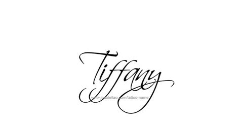 Tiffany Name Tattoo Designs Name Tattoos Name Tattoo Designs
