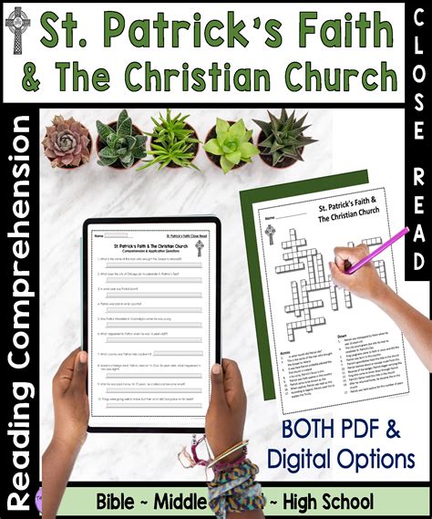 St. Patrick's Faith & The Christian Church Close Read | Made By Teachers