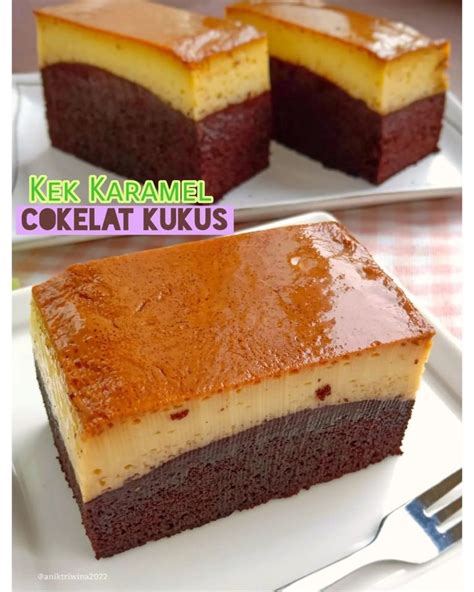 Resep Cake Cokelat Puding Karamel Kukus Dessert Lembut Memanjakan