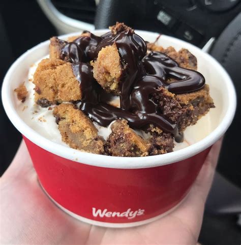 Wendys Is Celebrating The Big 5 0 With A Birthday Cake Frosty Cookie