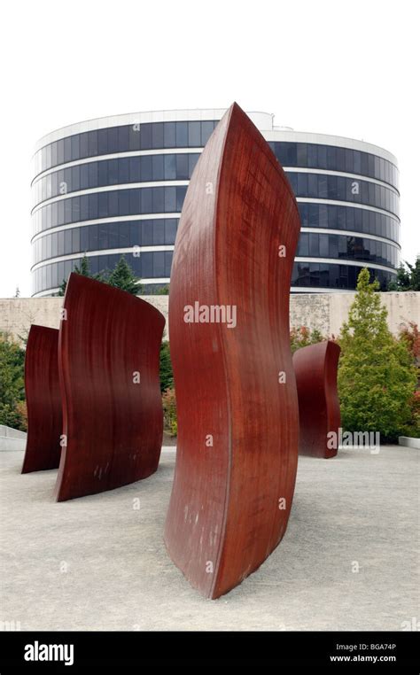 Wake Richard Serra Olympic Sculpture Hi Res Stock Photography And