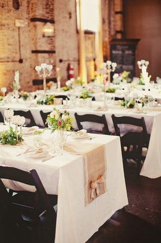 When it comes to table runners, the sky's the limit. 16 DIY Wedding Table Runner Ideas