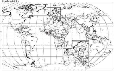 Mapamundi Grande Planisferios Temáticos Para Descargar E Imprimir