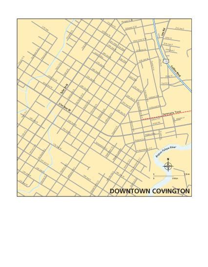 Maps Of St Tammany Parish Covington Slidell And Mandeville