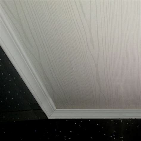 They can be cut to size and installed in a short time, depending on the size of your bathroom. Vicenza White Ash Ceiling Panels 2.6m - The Bathroom Marquee