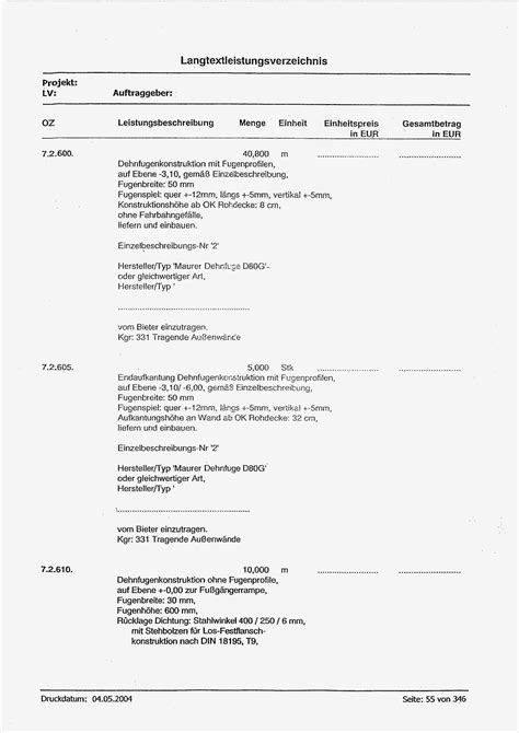 Wöchentliche leistungen stiegenhaus und gang kehren und waschen aufzugskabine und aufzugstüren gründlich reinigen haustüren und fensterbänke feucht wischen und von griffspuren befreien müllraum kehren und waschen. Leistungsverzeichnis Vorlage Excel Süß Datei ...