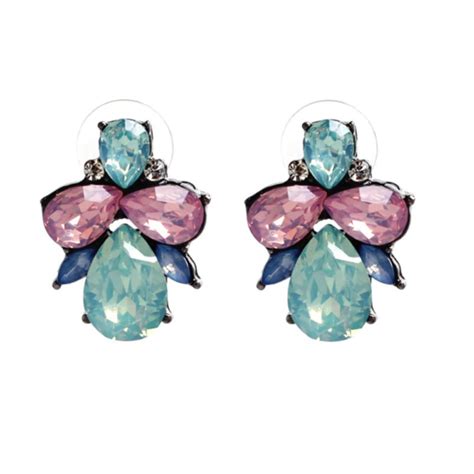 Statement Stud Earrings for Women | Statement earrings studs, Stud earrings, Crystal stud earrings