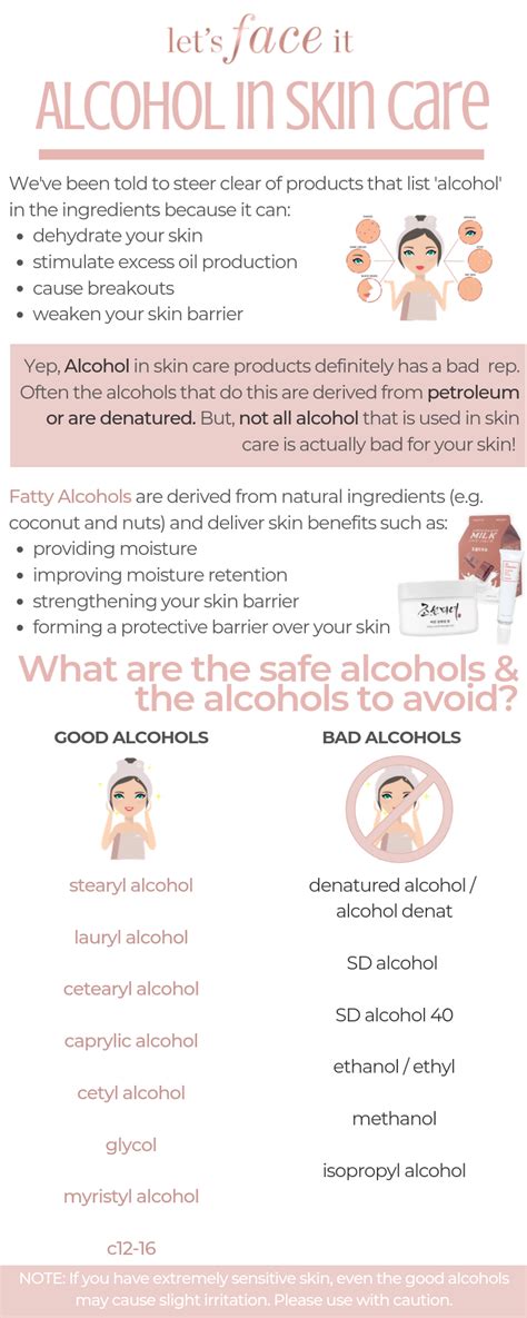 K Beauty Tips Alcohol In Skin Care Lets Face It Australia Skin