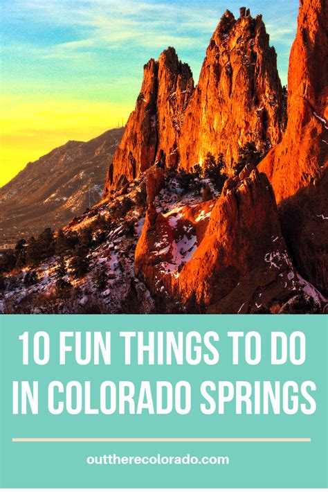 10 Fun Things To Do In Colorado Springs Colorado Vacation Zipline