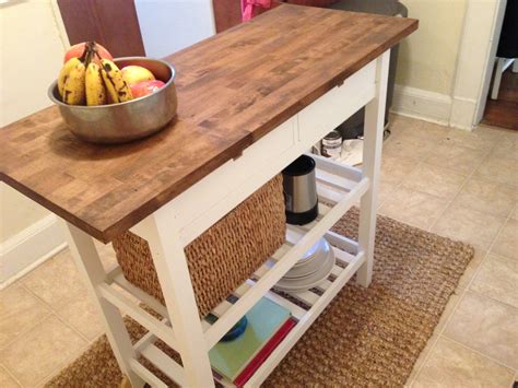 Do check out ikea's range of kitchen islands and trolleys. The Murphy's: Featured :: Megan's Ikea Hack! (Updated)
