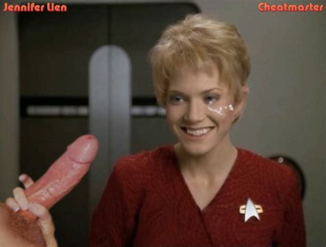 Post 190637 Cheatmaster Fakes Jennifer Lien Kes Star Trek Star Trek