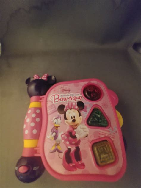 Disney Minnie Mouse Bow Tique My First Learning Book With Lights And