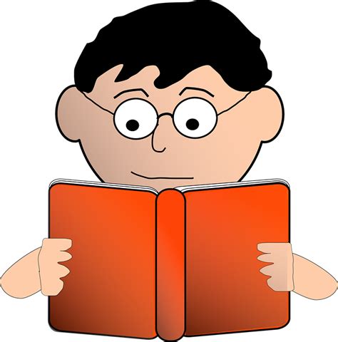 Lihat ide lainnya tentang animasi, buku animasi, gambar. Gambar vektor gratis: Anak Laki Laki, Membaca, Buku ...
