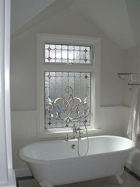 Privacy glass, tinted or patterned, is an easy solution for windows of most sizes. 47 best Bathroom Stained Glass images on Pinterest | Stained glass windows, Stained glass panels ...