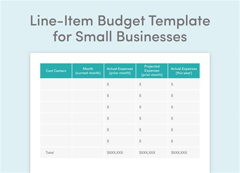 What Is A Line Item Budget Financepal