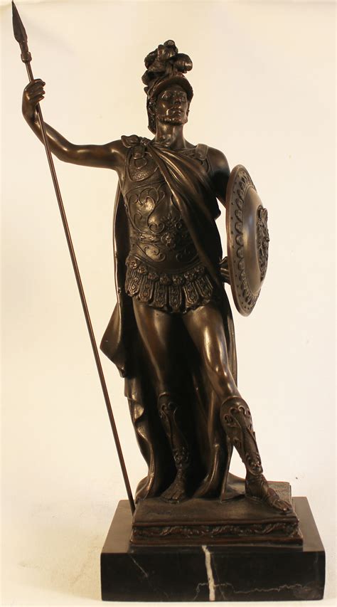 Bronze Statue Bronze Roman Soldier Art To Buy Online Refbrz1227