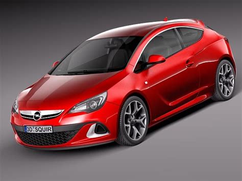 Opel Astra Opc 2013 3d Model By Squir