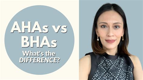 The Difference Between Aha And Bha Exfoliants Dr Gaile Robredo Vitas