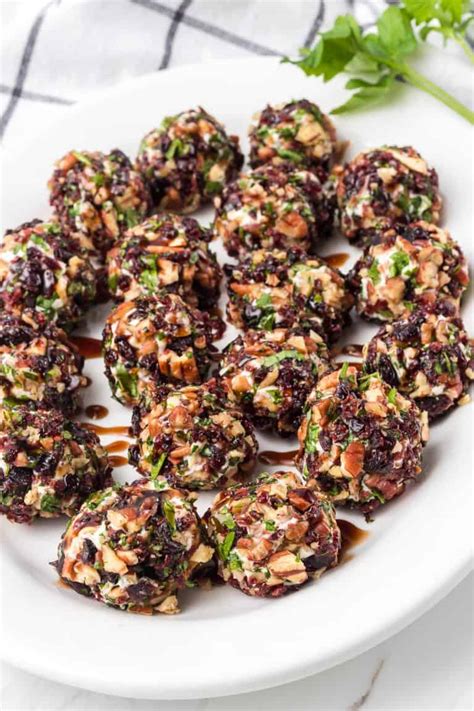 Cranberry Pecan Goat Cheese Bites 365 Days Of Baking And More