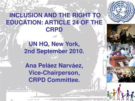 Ppt Inclusion And The Right To Education Article 24 Of The Crpd Un