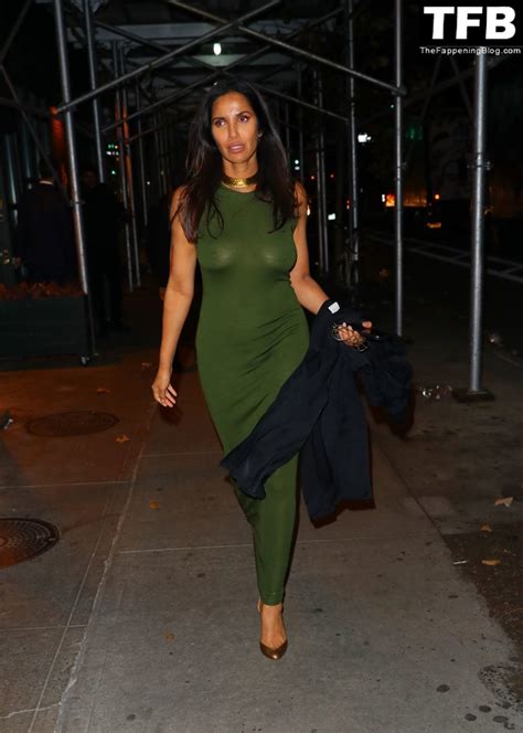 Padma Lakshmi Flashes Her Nude Tits As She Hits The Cfda After Party 9