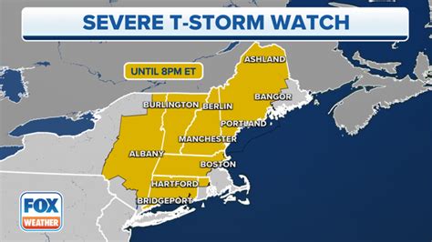 Severe Thunderstorm Watches In Effect For 21 Million Americans From New
