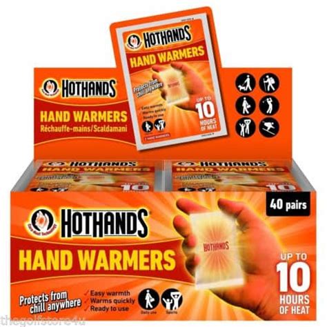 Hand Warmers Hothands Hottest Disposable Pocket Warmers Heatmax The