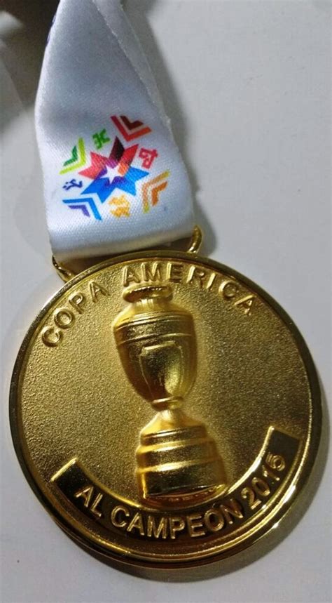 The 2015 copa américa is the 44th edition of the copa américa, the main international football tournament for national teams in south america, and currently taking place in chile between the dates of 11 june to 4 july 2015. Copa America 2015 Winners Medal | Memorabilia Expert