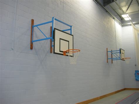 Wall Mounted Practice Basketball Goals Sports Equipment Supplies