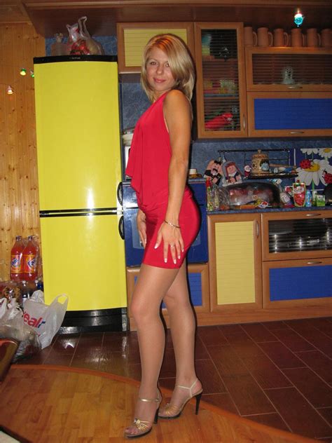 Amateur Pantyhose On Twitter Red Minidress With High Heels And