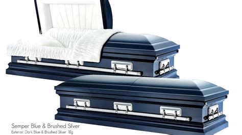 Coffin Blue Caskets Blue Choices