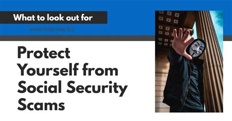 Protect Yourself From Social Security Scams Robert W Craig Ea Tax
