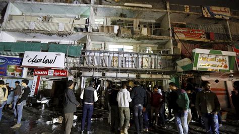 Twin Blasts Kill 12 At Baghdad Shopping Mall Isis Claims Attack