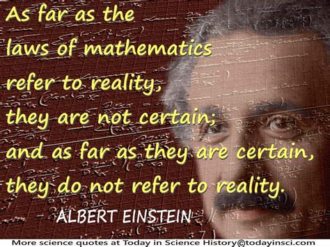 Albert Einstein Albert Einstein Laws Of Mathematics Refer To