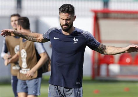 Fifa World Cup 2018 Final French Striker Olivier Giroud Records Rare
